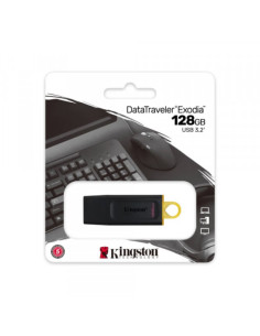 Flash USB 128GB Kingston 3.2 DT Exodia žuto crni 2
