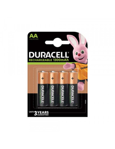 Baterija punjiva R6 1300 mah Duracell 1/4