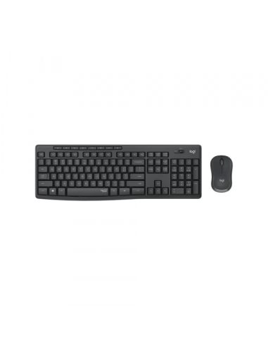 Tastatura i miš Logitech MK295 Silent Wireless USB US crna