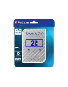Eksterni hard disk Verbatim StoreNGo 2TB 3.0 srebrni 2