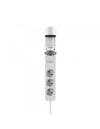 Produžni kabl SL3000 3 utičnice, 1,5m USB A/C, beli