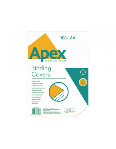 Karton za koričenje FELLOWES APEX 6501101 250gr. A4, tamno plava