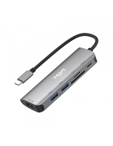 USB HUB MOYE Core Multiport X6 Series usb C