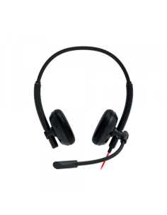 Slušalice Canyon PC headset HS-07 PC Mic 3.5/USB Flat 2.8m Black
