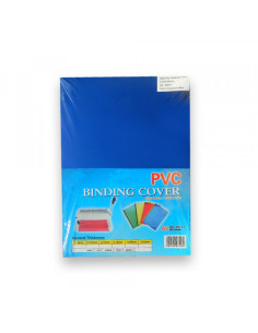 Folija za koričenje PVC A4 150 mic crvena