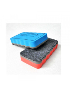 Brisač za belu tablu magnetni, sunđer