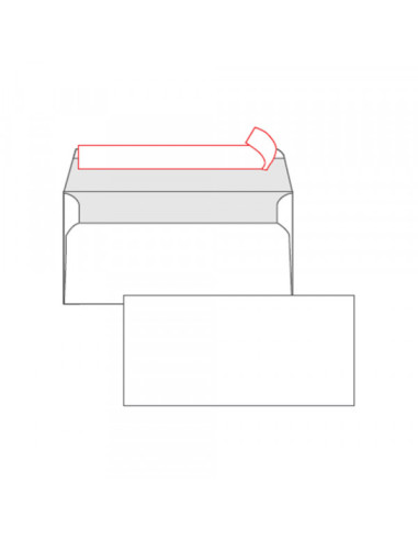Koverta ameriken BP 11x23 (1/1000)