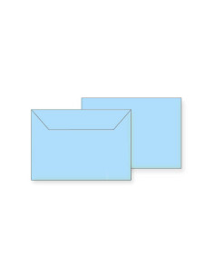 Koverta B6 125x176mm plava samolepljiva