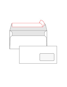 Koverta ameriken Pigna DP 11x23 1/500