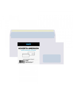 Koverta ameriken MARK DP 11x23cm 25 kom