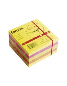 Kocka samolepljivi listići FORNAX 450 lis, 75x75 NEON 427036