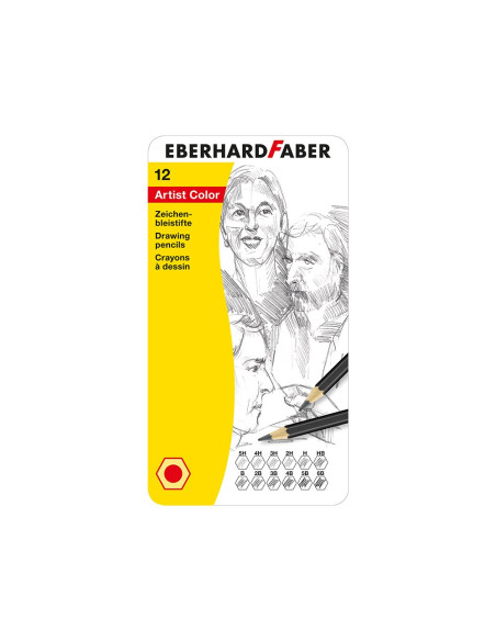 Grafitna olovka set Eberhard Faber 1/12 516913 Grafitna olovka set Eberhard Faber 1/12 516913