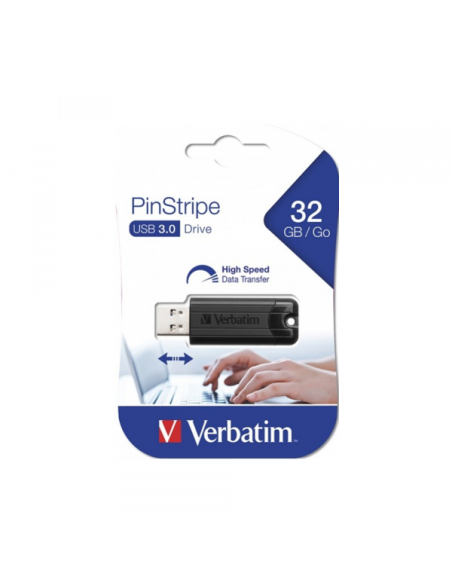 Flash USB 32GB Verbatim 3.0 PinStripe