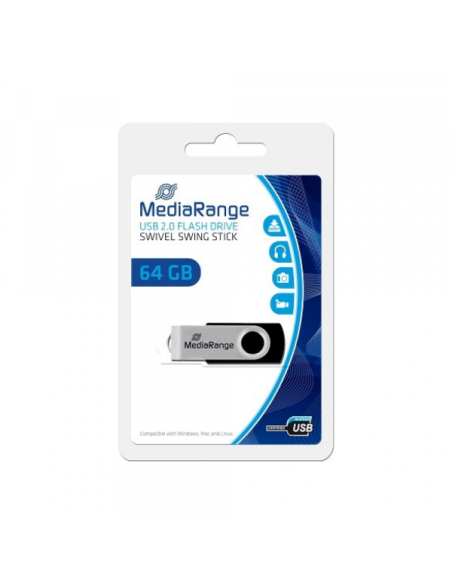 Flash USB 64GB Mediarange 2.0