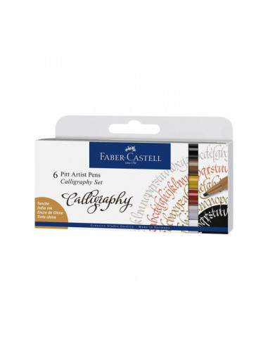Pitt Art set za kaligrafiju Faber Castell 1/6 167506