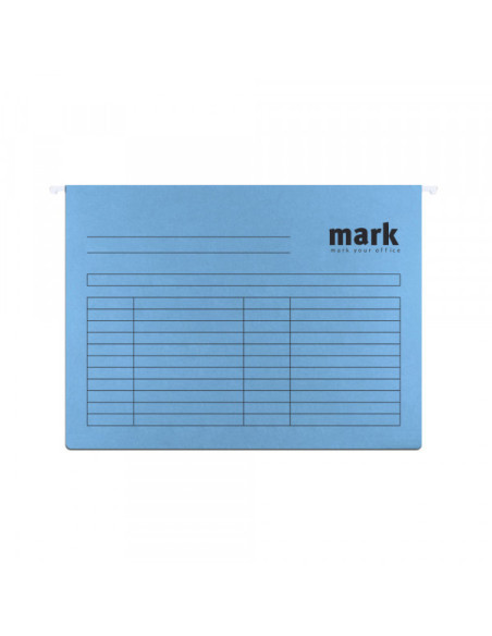 Viseća fascikla A4 Mark, plava (25) Viseća fascikla A4 Mark, plava (25)