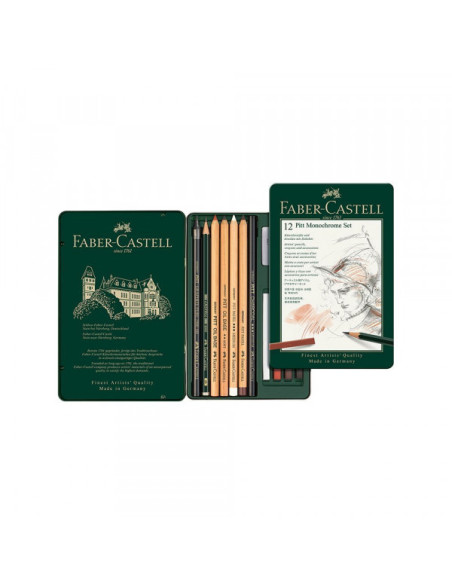 Pitt Monochrome set za crtanje 1/12 112975