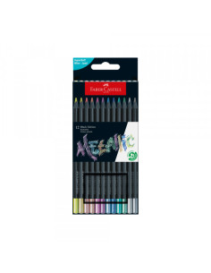 Drvene bojice Faber Castell Black Edition 1/12 metalik 116415