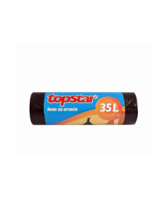Kese za smeće TOP STAR HDPE, 35 lit. 53x60cm, 1/20
