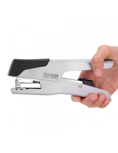 Heftalica Deli specijal za lako heftanje E0358 30 lista siva