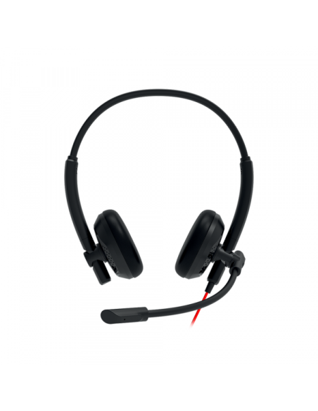 Slušalice Canyon PC headset HS-07 PC Mic 3.5/USB Flat 2.8m Black