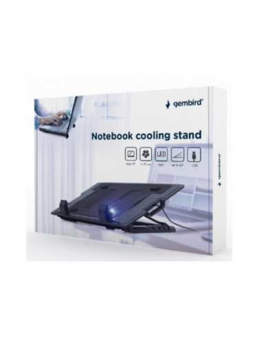 Postolje za laptop sa ventilatorom NBS-1F17T-01 Gembird