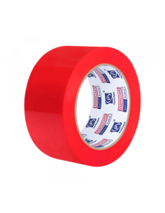 Samolepljiva selotejp traka 48x50 /50 mikrona/crvena