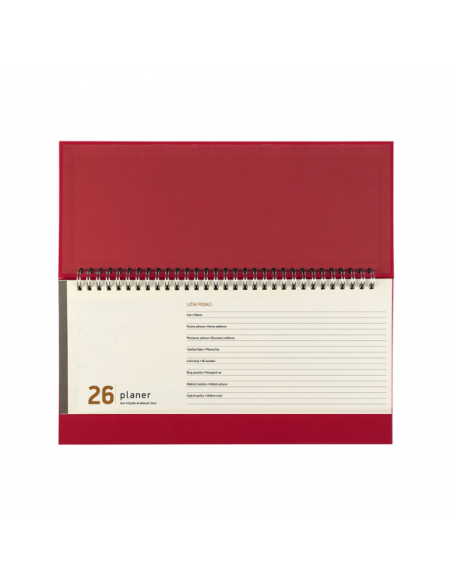 Planer stoni Lisabon 64.004.crveni