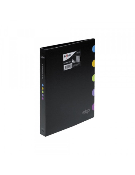 Album za 500 vizit kartica A4 Snopake Eligo, crni Album za 500 vizit kartica A4 Snopake Eligo, crni
