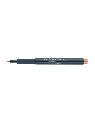 Permanent marker Faber Castell Metalics col 252 copper cabana 160752
