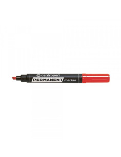Permanent Marker CENTROPEN 8576 2mm kosi vrh crveni