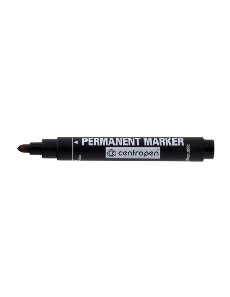 Permanent marker CENTROPEN 8566 2mm obli vrh crni Permanent marker CENTROPEN 8566 2mm obli vrh crni