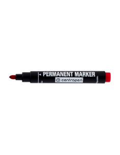 Permanent marker CENTROPEN 8566 2mm obli vrh crveni