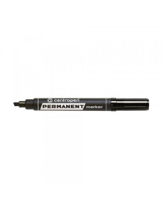 Permanent marker CENTROPEN 8576 2mm kosi vrh crni