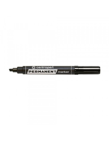 Permanent marker CENTROPEN 8576 2mm kosi vrh crni