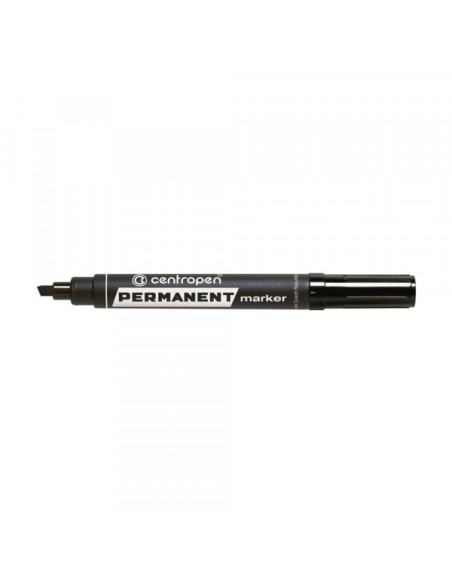 Permanent marker CENTROPEN 8576 2mm kosi vrh crni Permanent marker CENTROPEN 8576 2mm kosi vrh crni